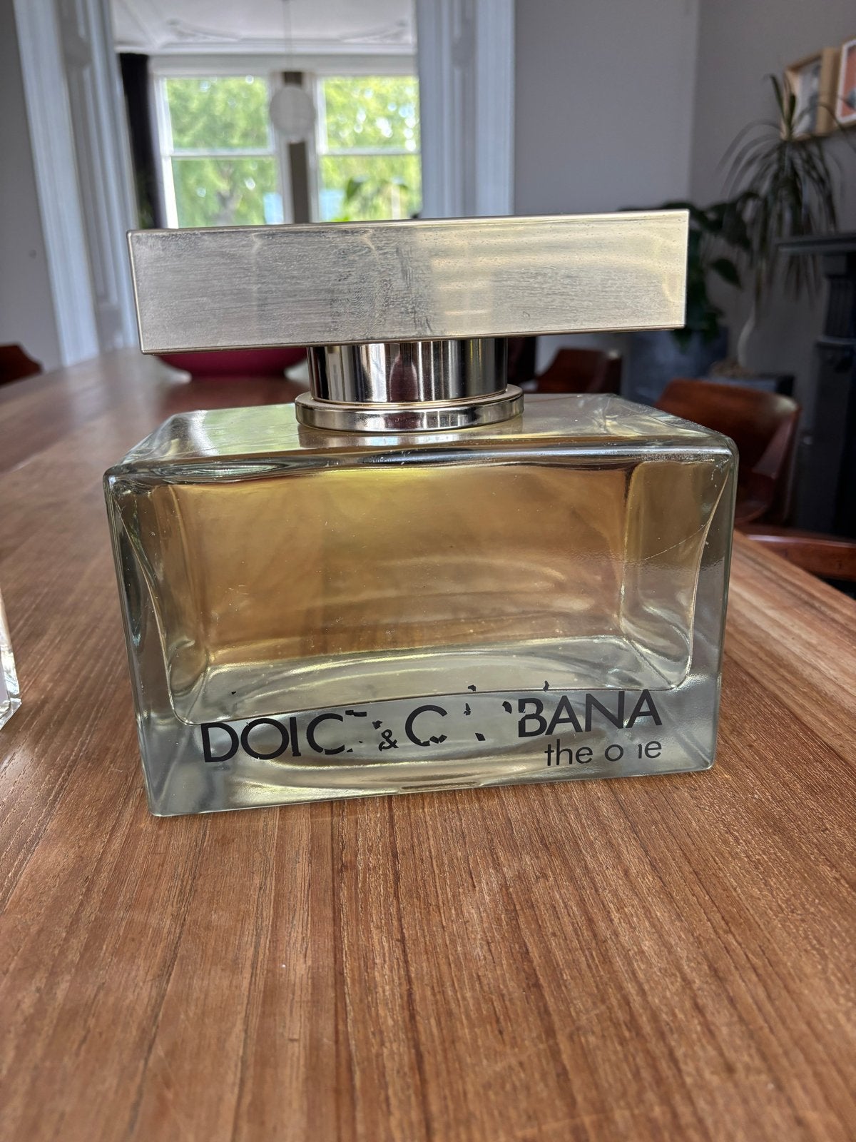 Grote parfum flacons - etalage materiaal (leeg), Ophalen of Verzenden, Gebruikt