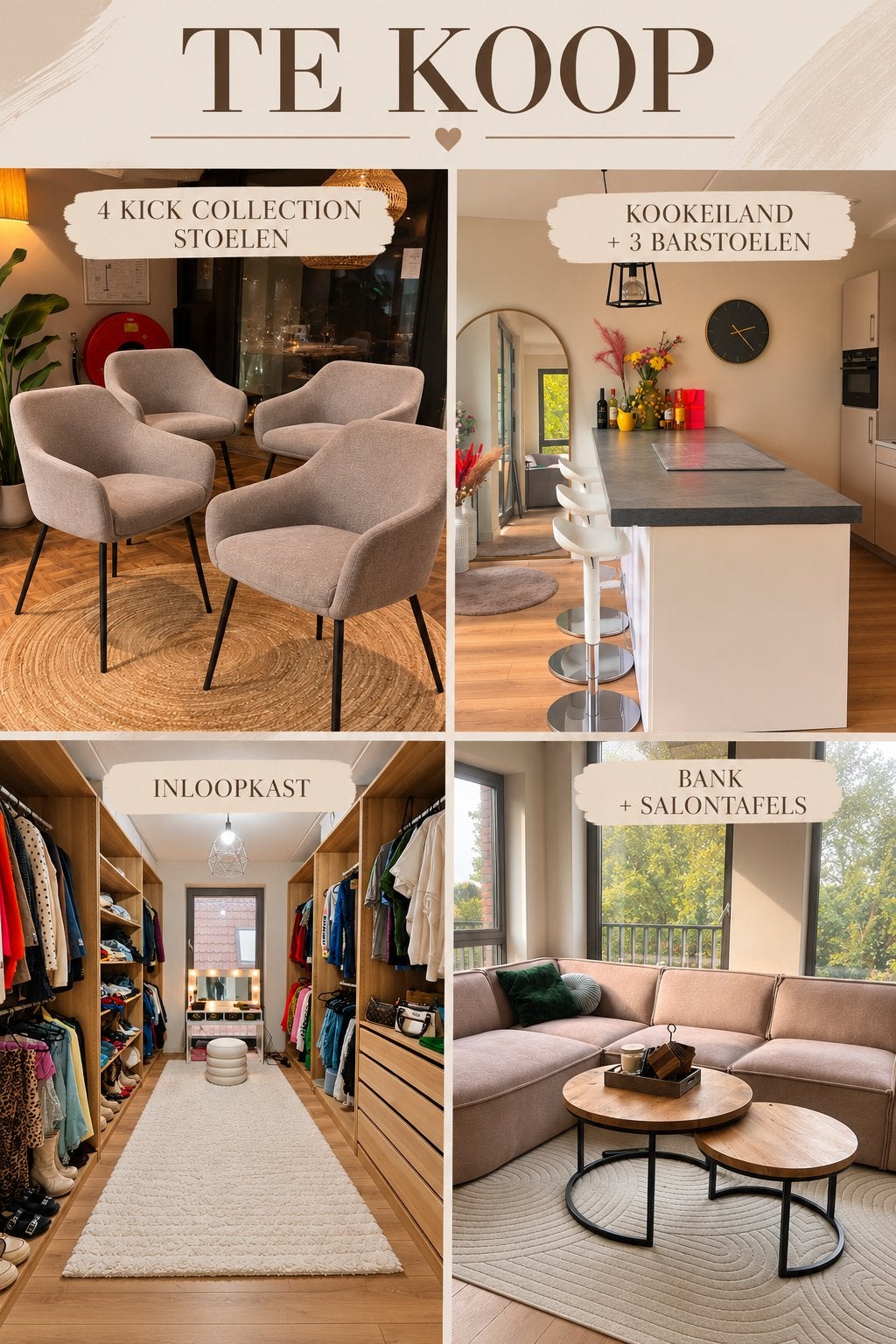 Interieur te koop, Ophalen, Overige kleuren, Stof, Zo goed als nieuw