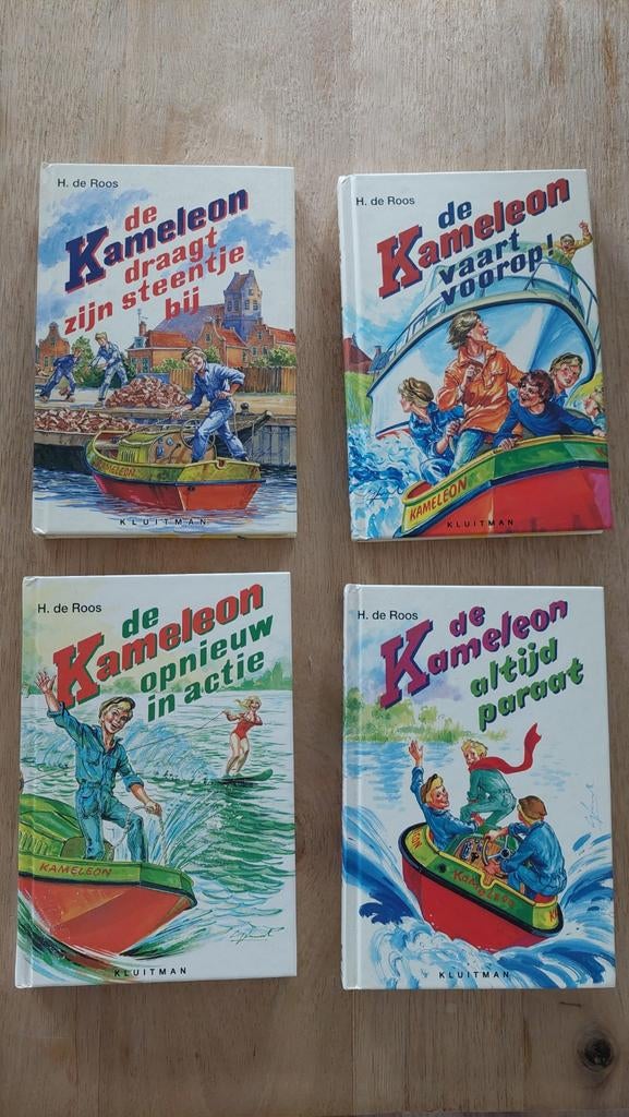 De Kameleon Boeken - Set van 4, Ophalen of Verzenden, Gelezen, H. de Roos, Fictie algemeen