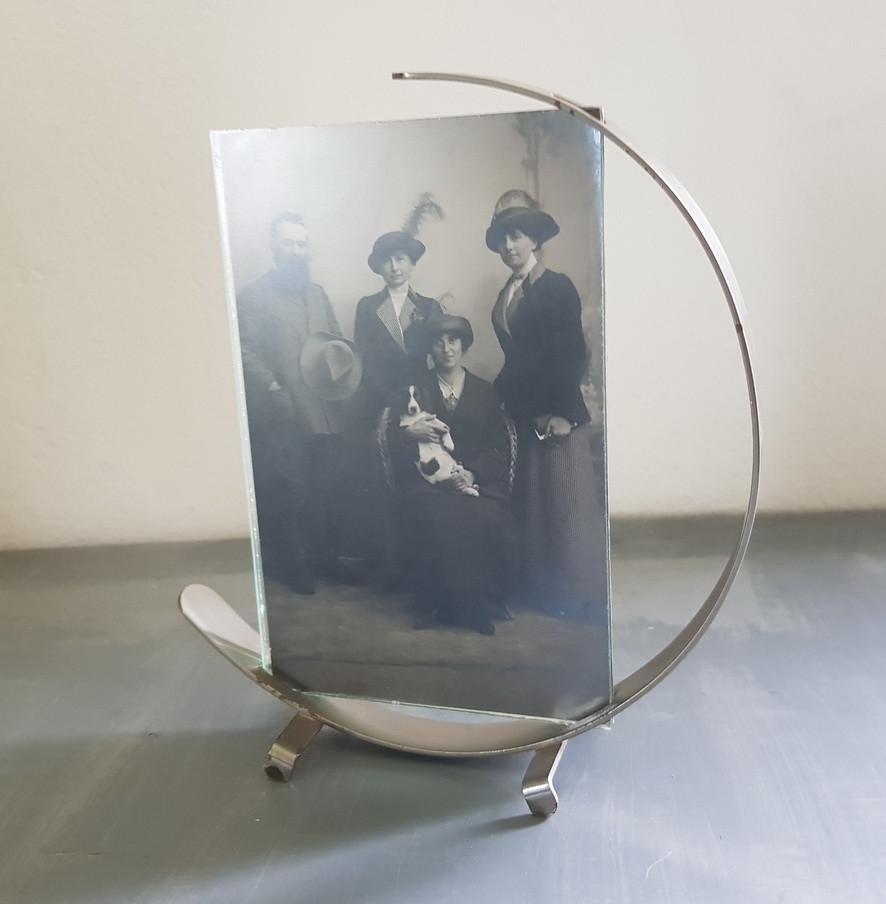 Art Deco fotolijstje., Ophalen of Verzenden