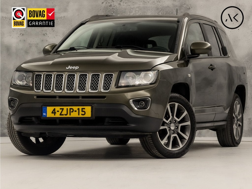 Jeep Compass 2.4 4WD Sport Automaat 170Pk (SCHERM, CLIMATE,, Auto's, Automaat, 450 kg, Gebruikt, 4 cilinders