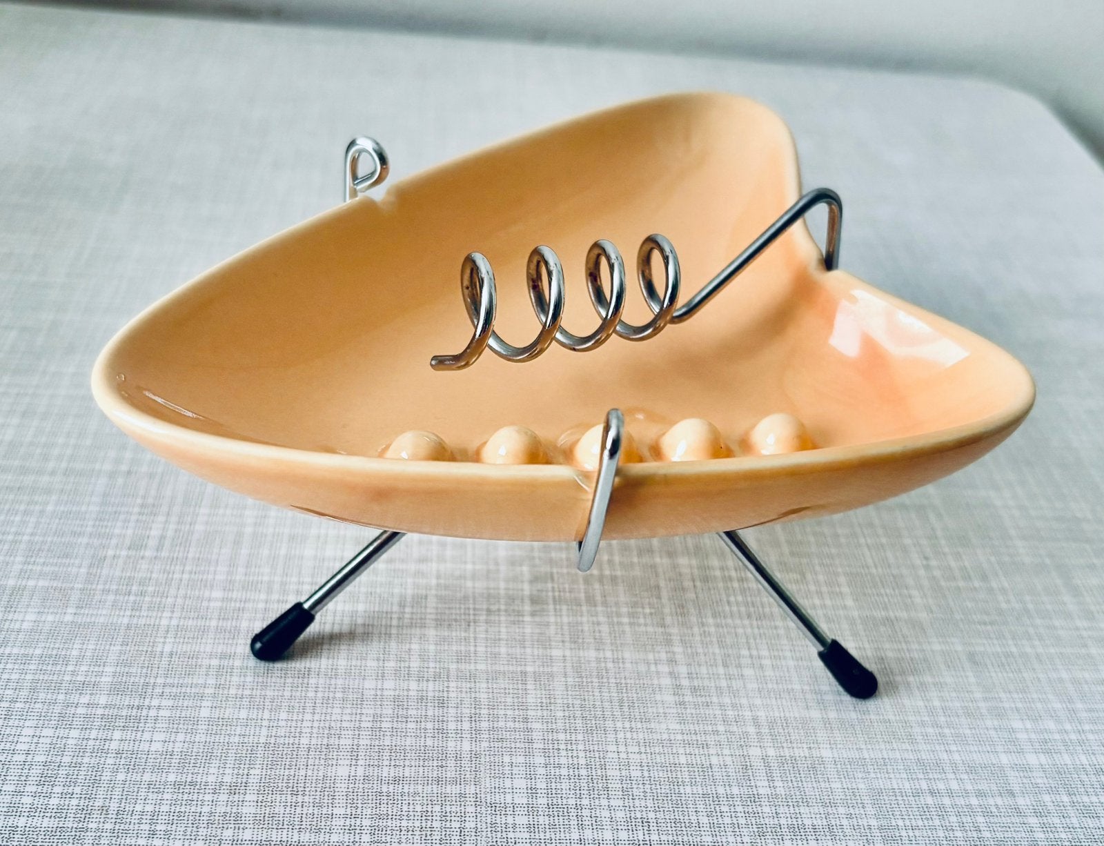 Vintage boemerang asbak (jaren 50/60)., Ophalen of Verzenden