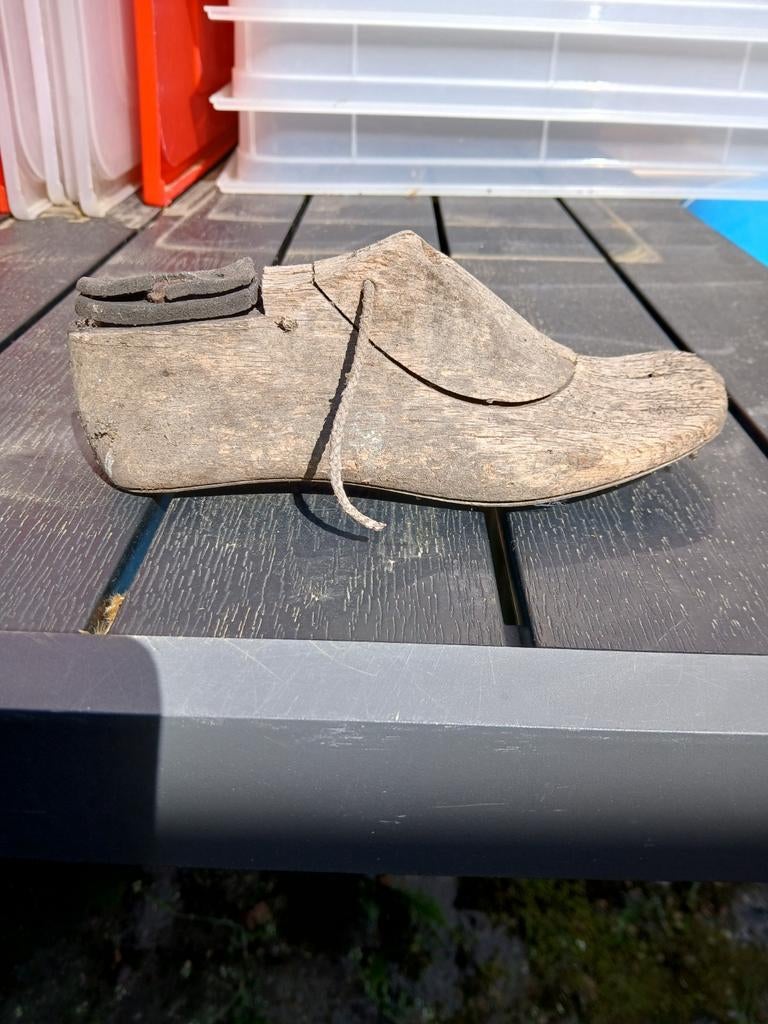 Antieke schoenleest, Antiek en Kunst, Antiek | Gereedschap en Instrumenten, Ophalen of Verzenden