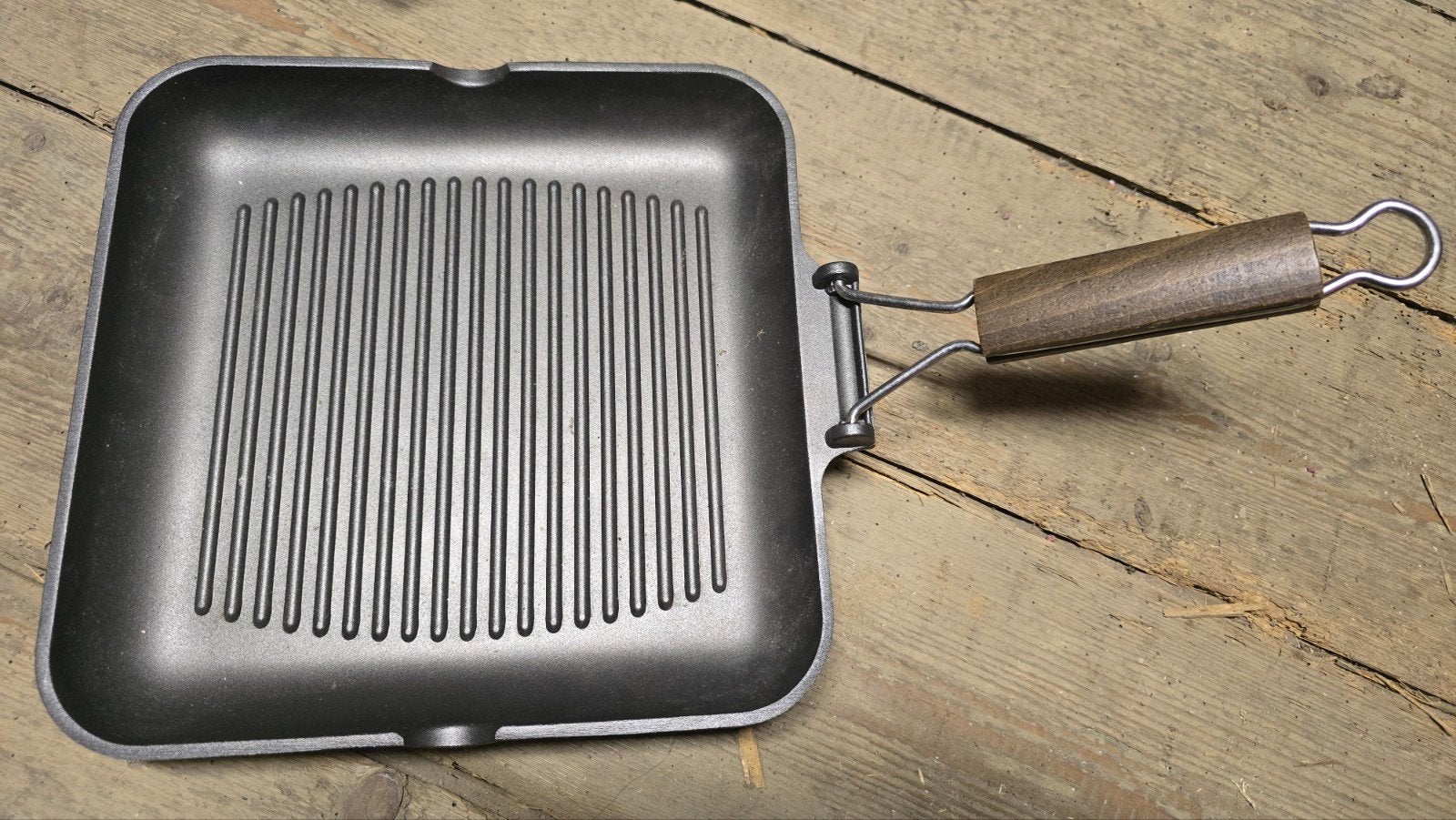 Nieuwe grillpan voor gas en keramisch (niet inductie), Ophalen of Verzenden, Nieuw, Aluminium, Overige typen