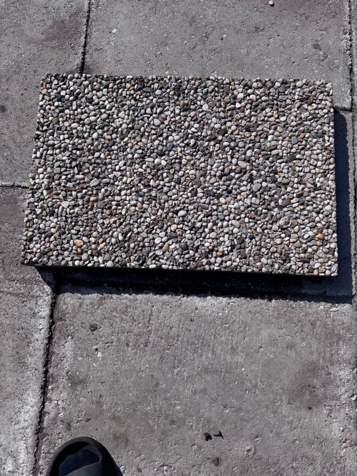 Grindtegel 60x40 cm - Gebruikt, Tuin en Terras, Tegels en Klinkers, Ophalen, Gebruikt, Minder dan 5 m², Grind