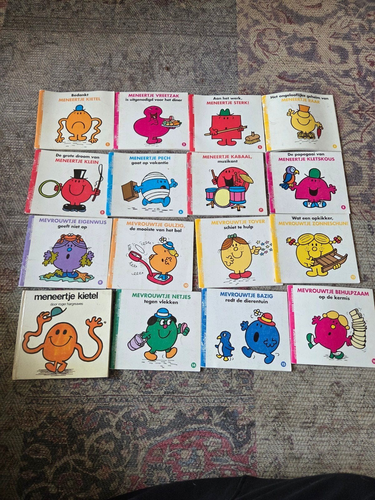 Meneertjes Mevrouwtjes Roger Hargreaves, Ophalen of Verzenden, Gelezen, Roger Hargreaves