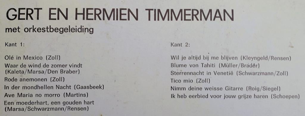 gert en hermien - LP, Gebruikt, Ophalen of Verzenden, Levenslied of Smartlap, 12 inch
