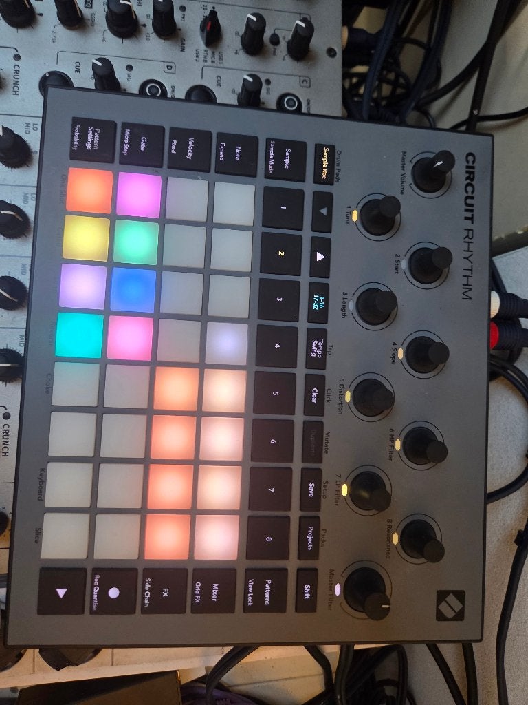 Novation circuit rhythm, Ophalen of Verzenden, Zo goed als nieuw