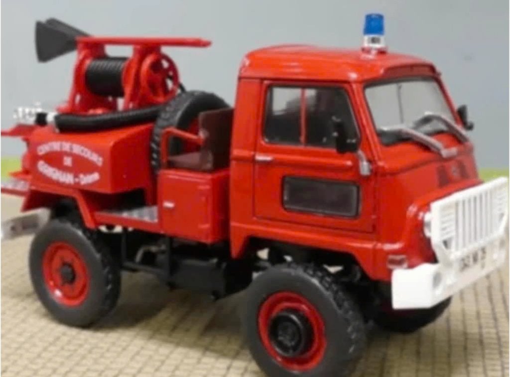 Sinpar Castor CCFM Guinard-Incendie Brandweer 1/43 # 44, Verzenden, Nieuw, Bus of Vrachtwagen, Overige merken