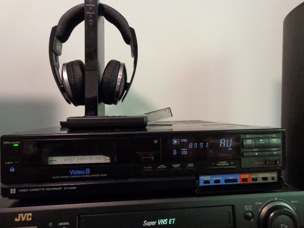 videorecorder  sony  ev-a200  8mm