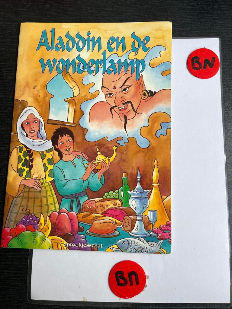 Aladdin en de wonderlamp - Sprookjesschat, Ophalen of Verzenden, Zo goed als nieuw