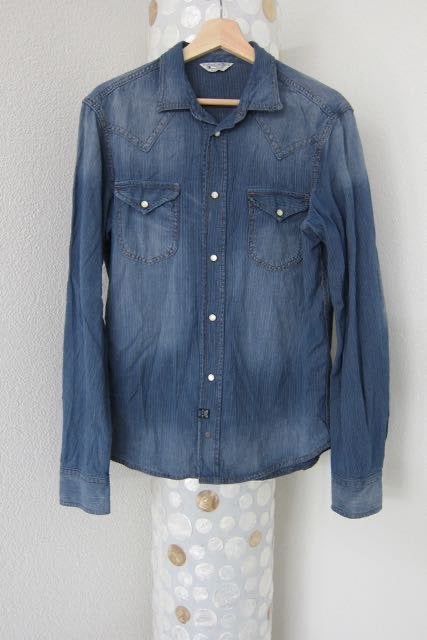 Diesel spijkerblouse overhemd heren m blauw heren, Diesel, Blauw, Zo goed als nieuw, Schipluidenlaan 20 5035KJ Tilburg