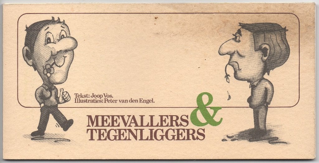 Meevallers & Tegenliggers - Joop Vos, Boeken, Gelezen, Joop Vos, Ophalen of Verzenden, Eén auteur