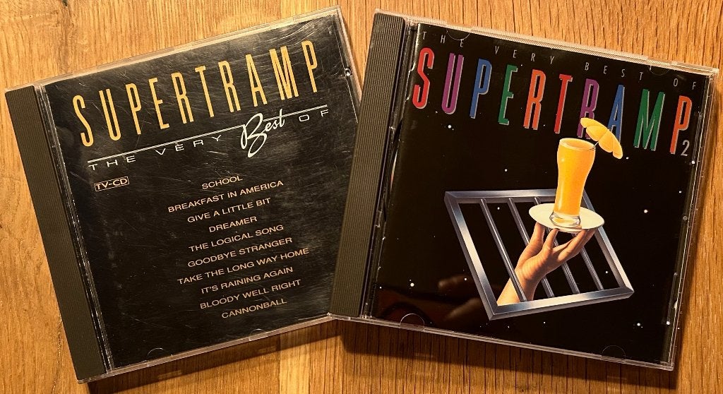 SUPERTRAMP - The very best of Supertramp vol.1 & vol.2 (2CD), Ophalen of Verzenden, Zo goed als nieuw, Classic Rock