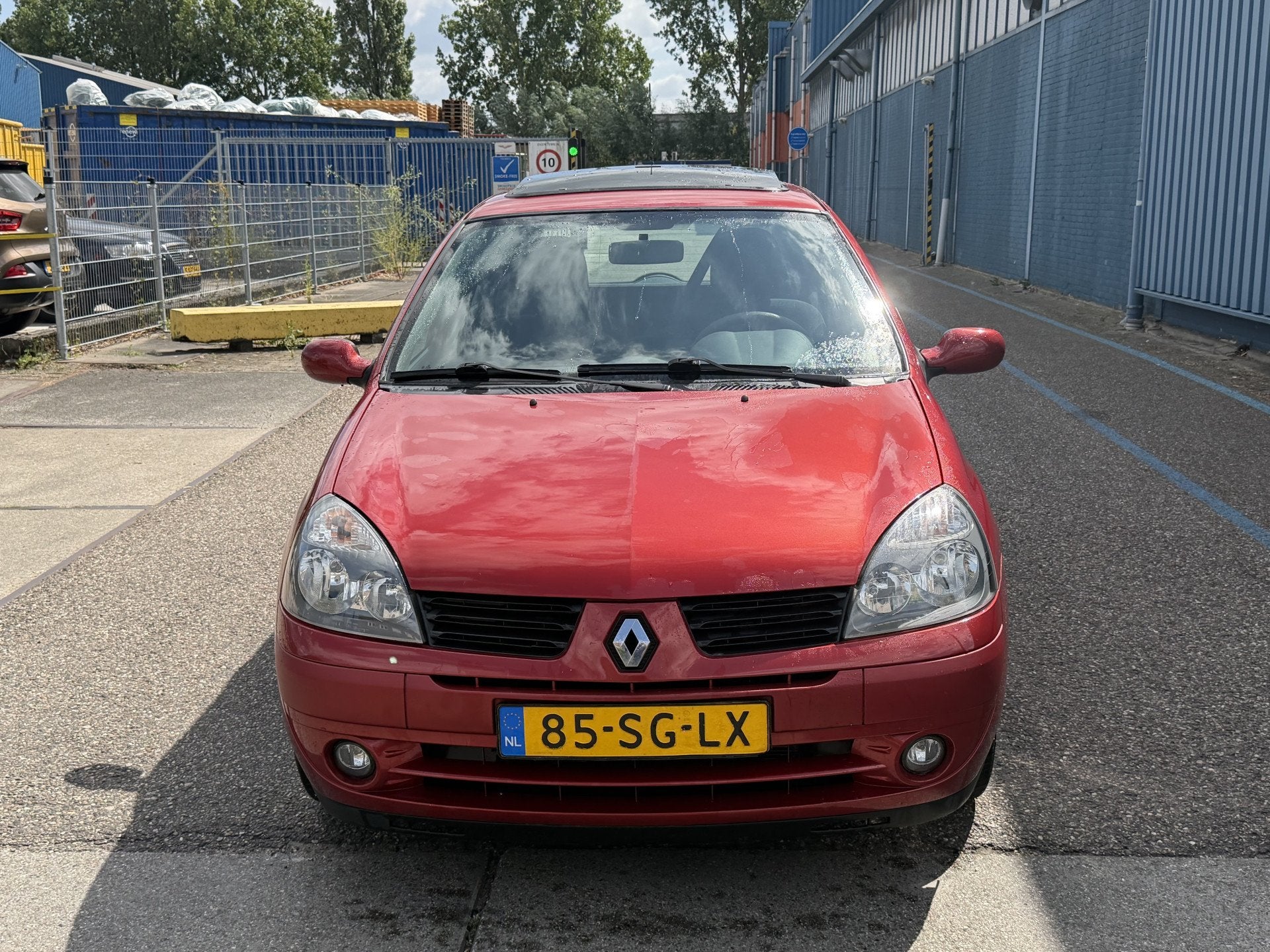 Renault Clio 1.2-16V Community Schuifdak, Airco, Cruise cont, Voorwielaandrijving, Stof, Gebruikt, 31 €/maand