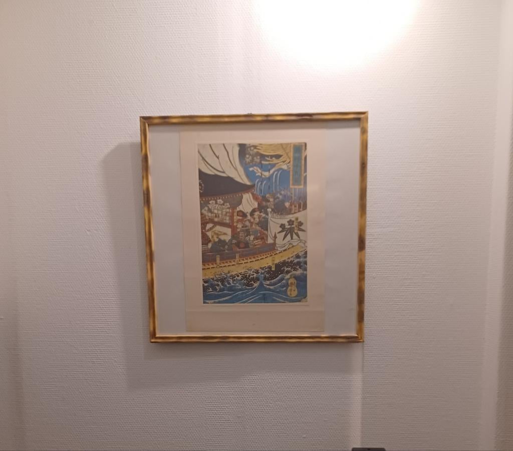 Japanse Houtsnede Print - Yoshitsune Jukushin (Kuniyoshi), Ophalen of Verzenden