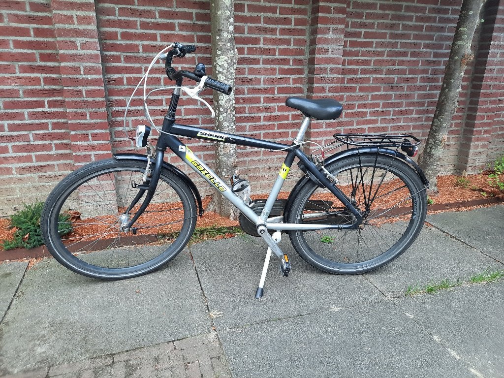 Gazelle Shark jongensfiets 26 inch, Fietsen en Brommers, Terugtraprem, Gebruikt, Versnellingen, Gazelle fiets