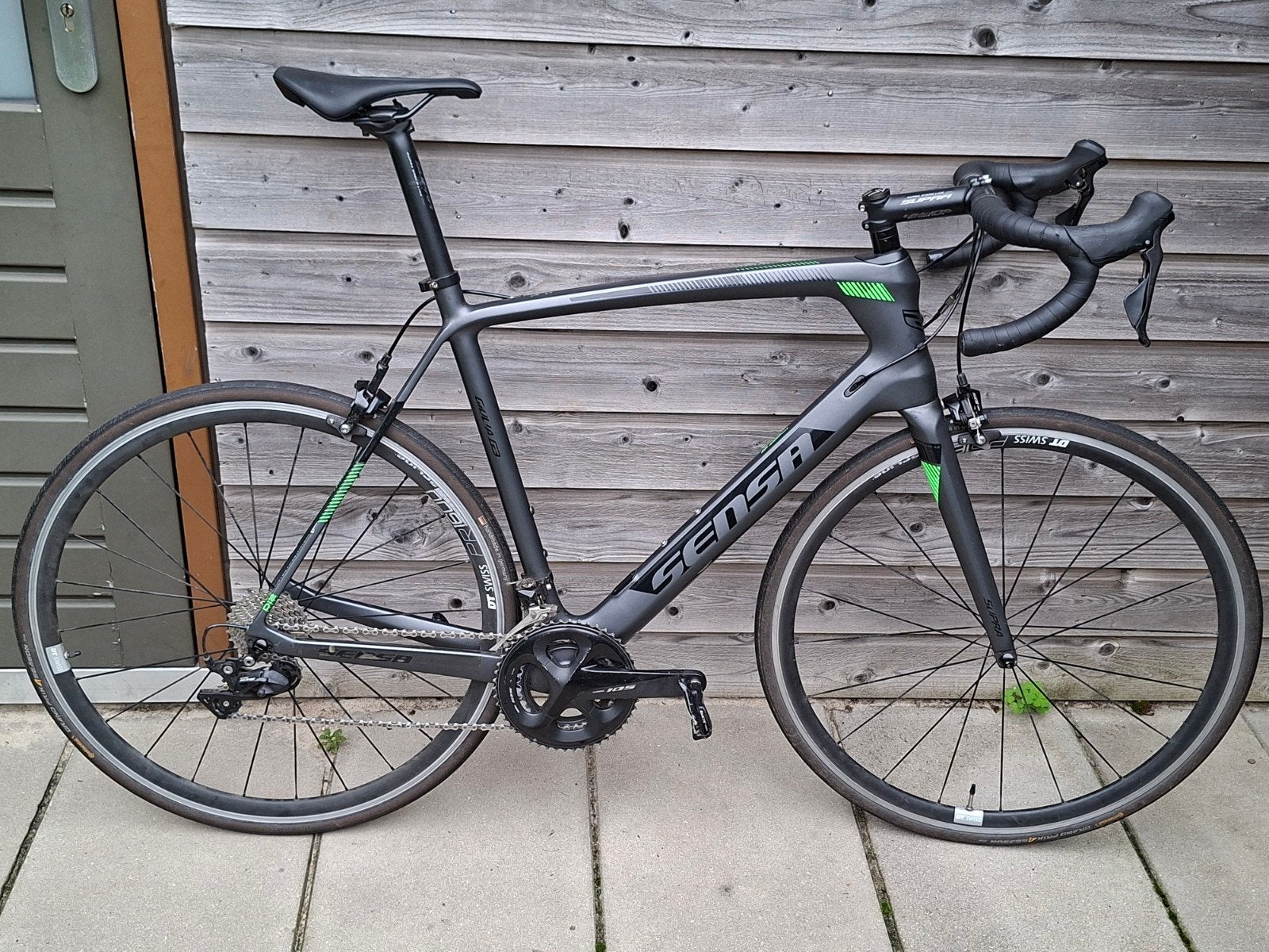 Sensa Giulia G3 Racefiets - Maat 58, 28 inch, Gebruikt, Carbon, 57 tot 61 cm