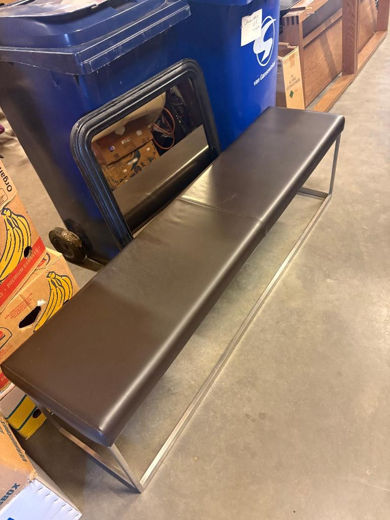 bankje, Gebruikt, Minder dan 75 cm, 150 tot 200 cm, Ophalen of Verzenden