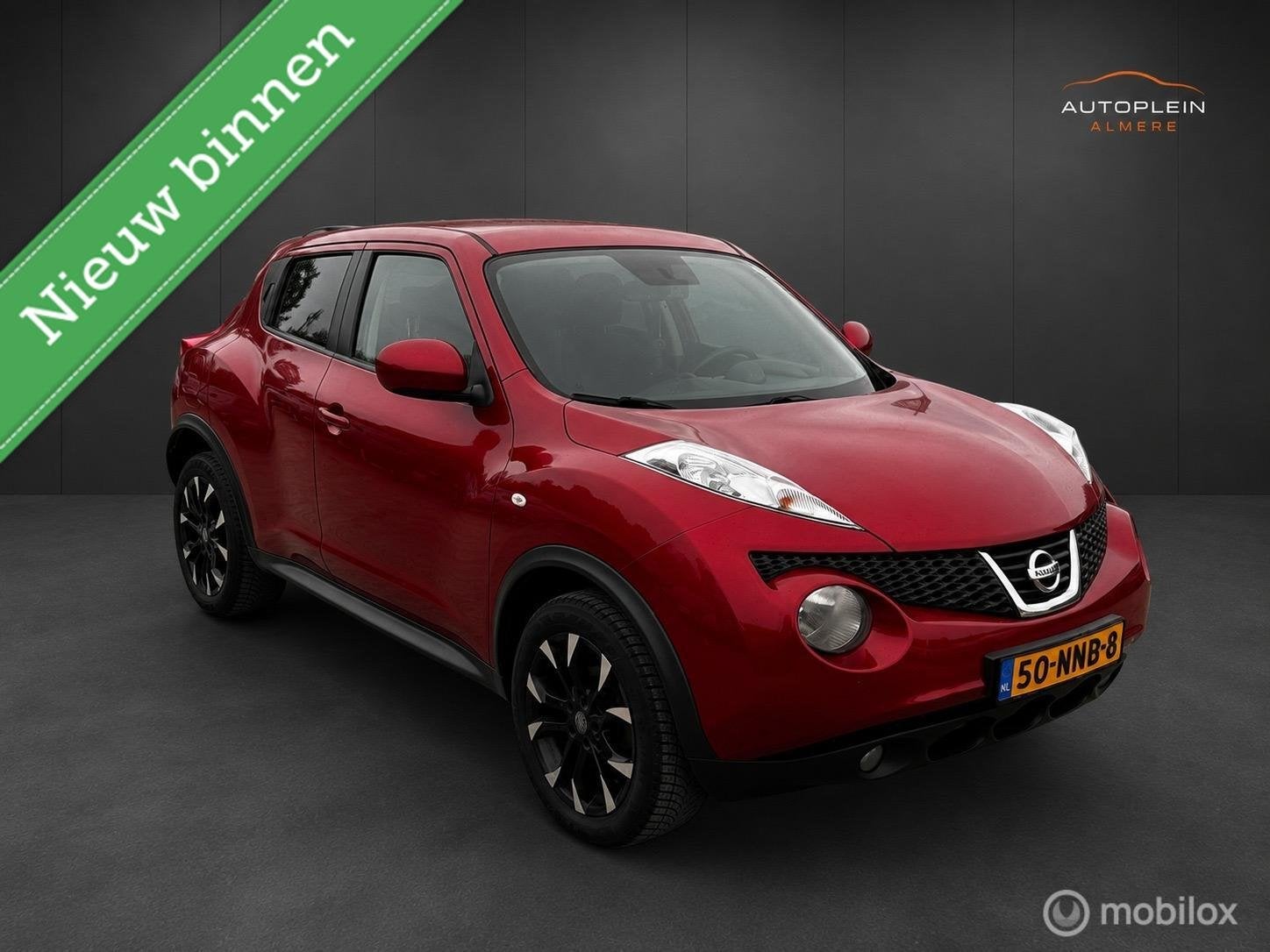 Nissan Juke 1.6 Acenta, Euro 5, Start-stop-systeem, 4 cilinders, 49 €/maand