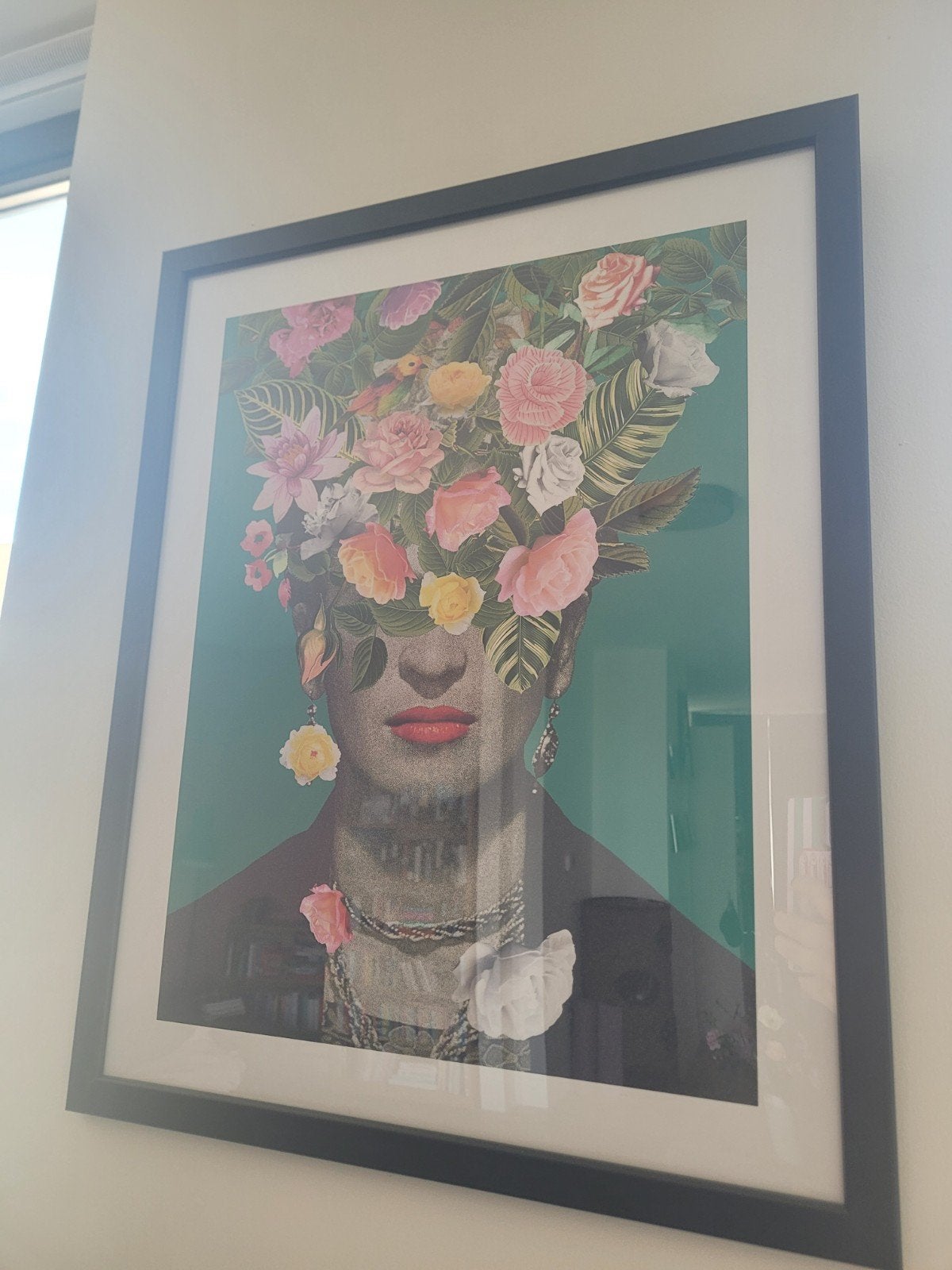 Desenio Frida Kahlo Poster 43x53 cm, Ophalen, Zo goed als nieuw, Minder dan 50 cm, Foto of Poster