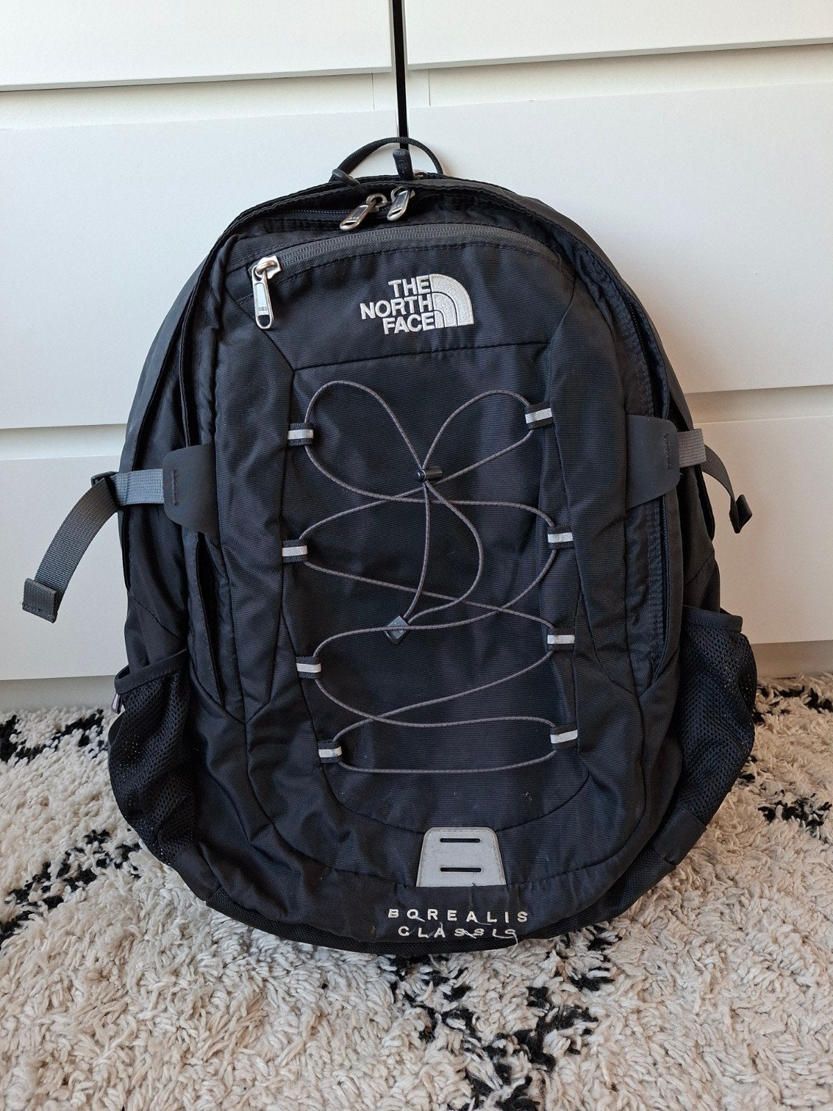 The North Face Borealis Classic Rugzak Zwart, Gebruikt, 25 tot 40 cm, Ophalen of Verzenden, Overige merken