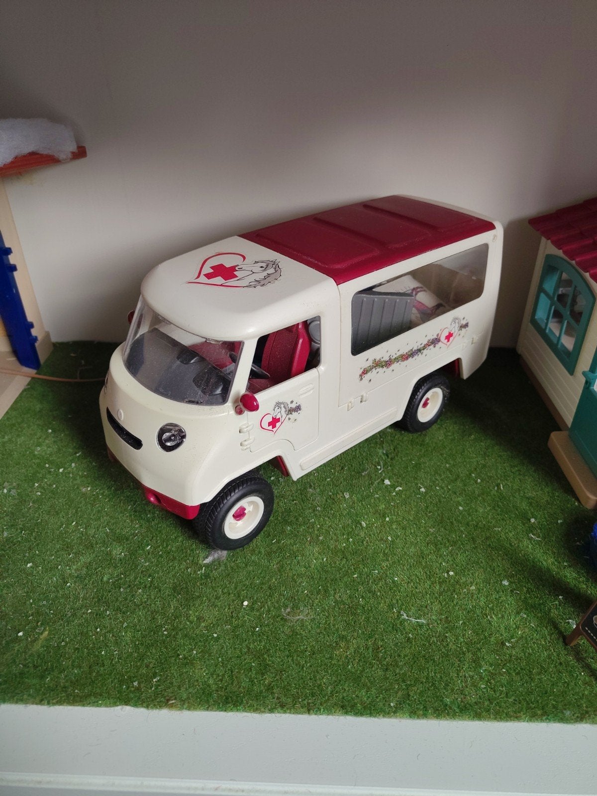 schleich paarden dierenarts busje, Ophalen of Verzenden, Gebruikt