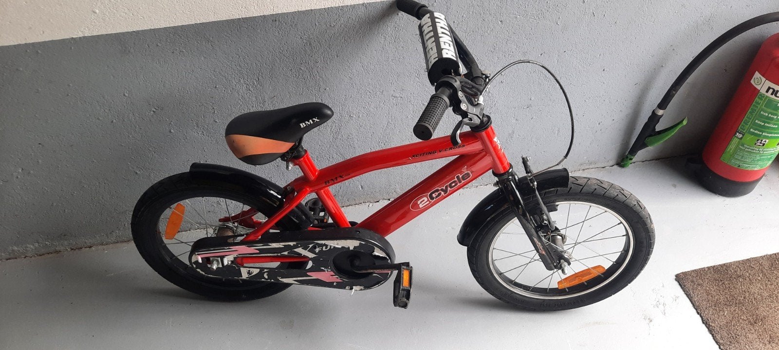 bmx/crossfiets kinderen, Ophalen, Gebruikt, 16 tot 20 inch