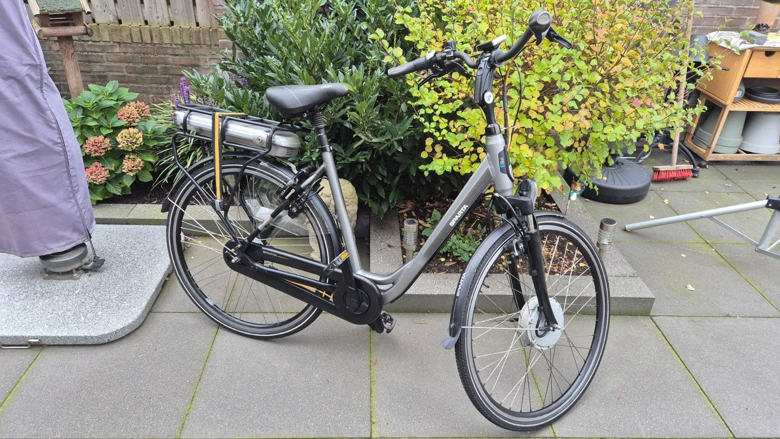 Sparta elektrische damesfiets F8E, Minder dan 10 versnellingen, Zo goed als nieuw, 51 tot 55 cm, Ophalen