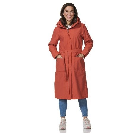Happy Rain Days - Dames regenjas Rome hot sauce - maat M, Maat 38/40 (M), Overige kleuren, Info@happyrainydays.nl, Jaagpad 32 1059 BP Amsterdam