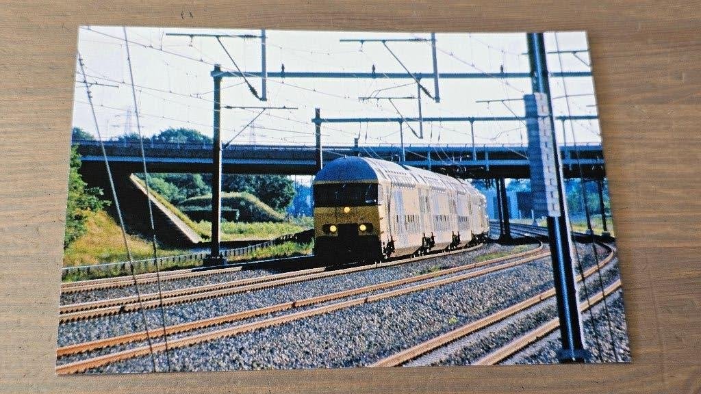 Foto TREIN NS Nederlandse Spoorwegen DDM Dubbeldekker, Verzenden, Gebruikt, Trein, Overige typen