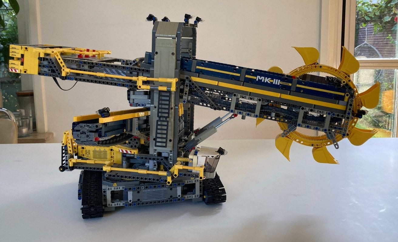 Lego Technic Bruinkool Graafmachine (Bucket Wheel Excavator), Ophalen, Gebruikt, Overige merken