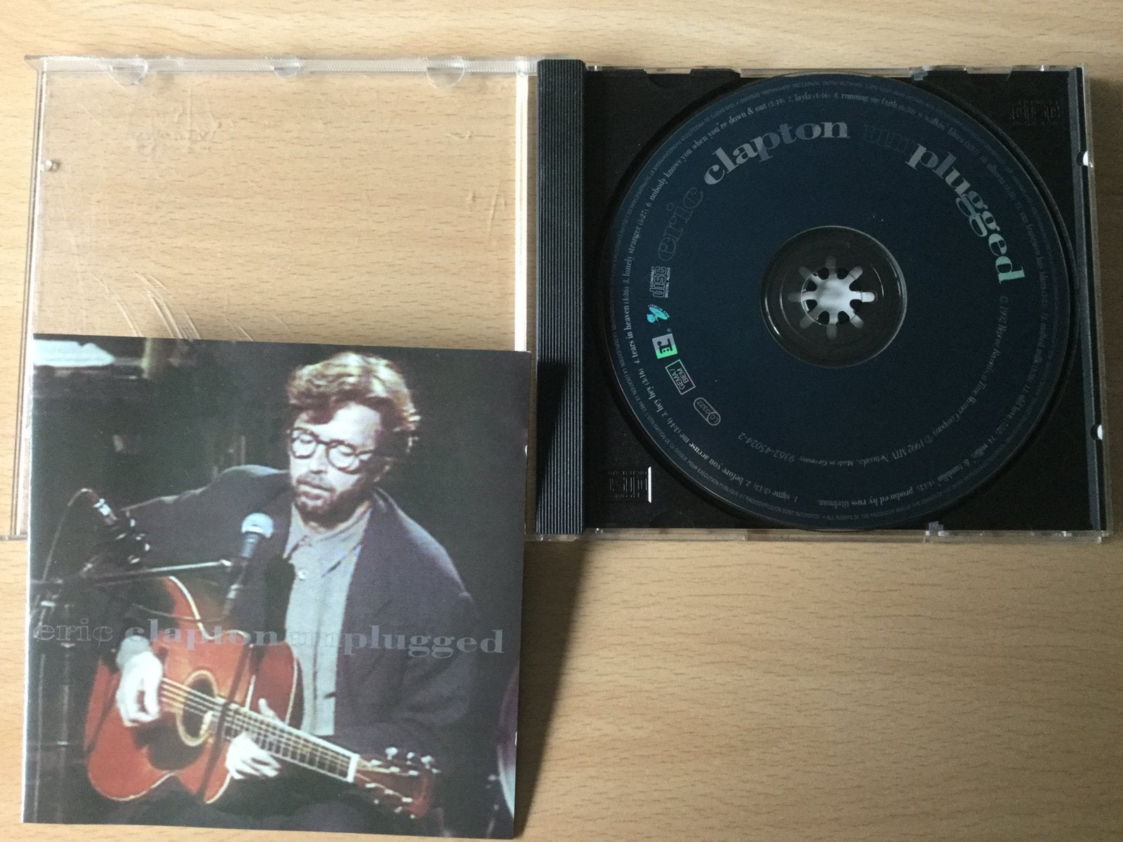 Eric Clapton-Unplugged. Supermooie cd., Ophalen of Verzenden