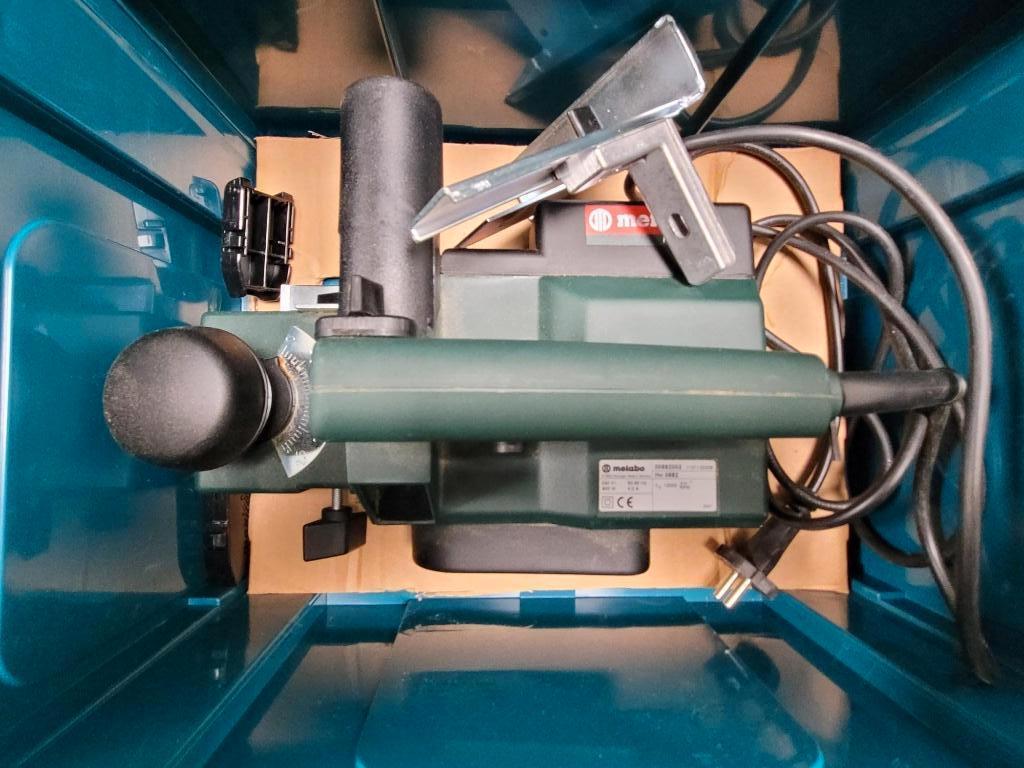 Metabo schaafmachine HO 0882 + Metabo onderstel, Ophalen of Verzenden, Zo goed als nieuw, Elektrisch