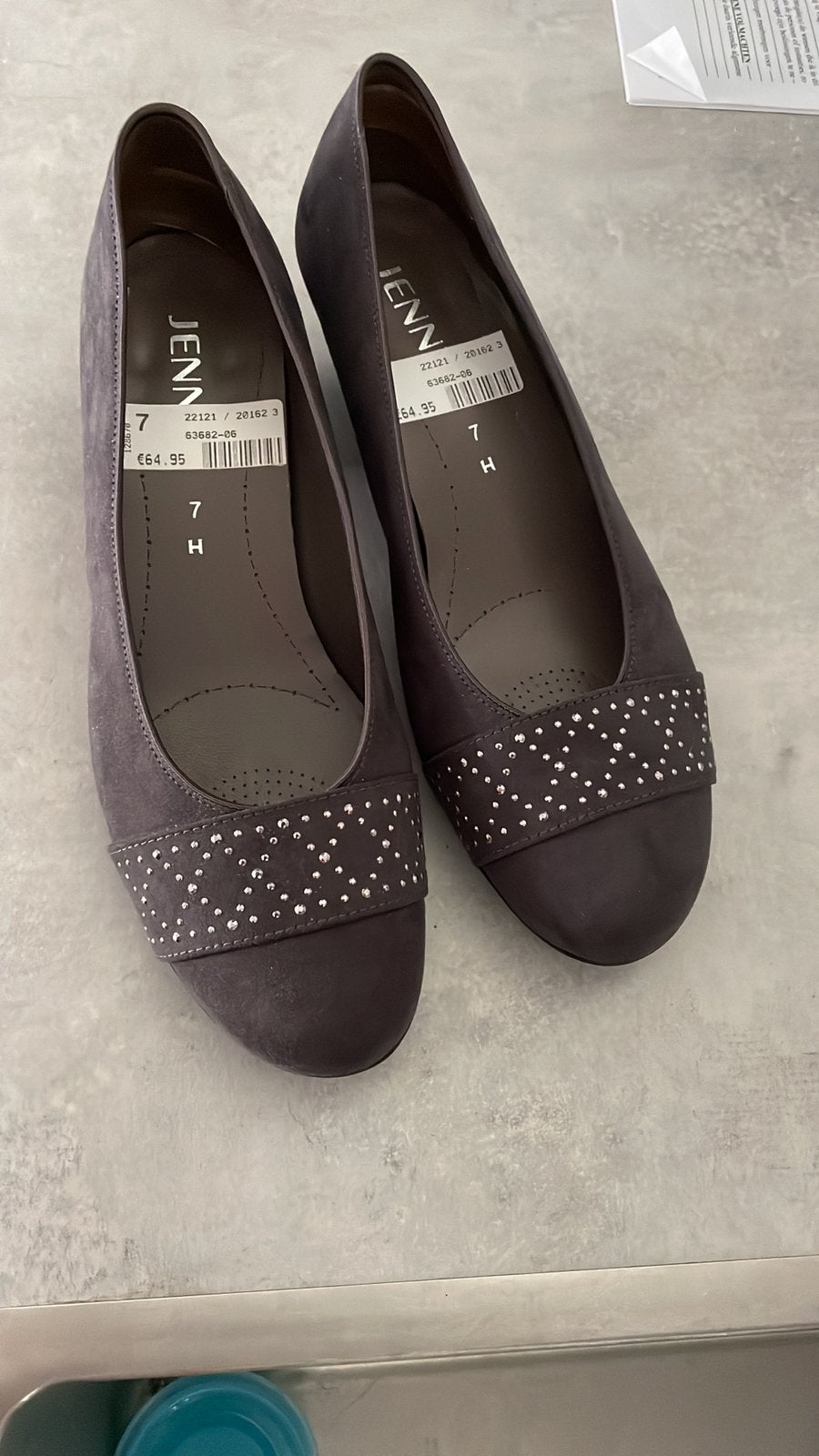 Pumps Jenny, grijs. Maat 41, Pumps, Ophalen of Verzenden, Zo goed als nieuw, Grijs