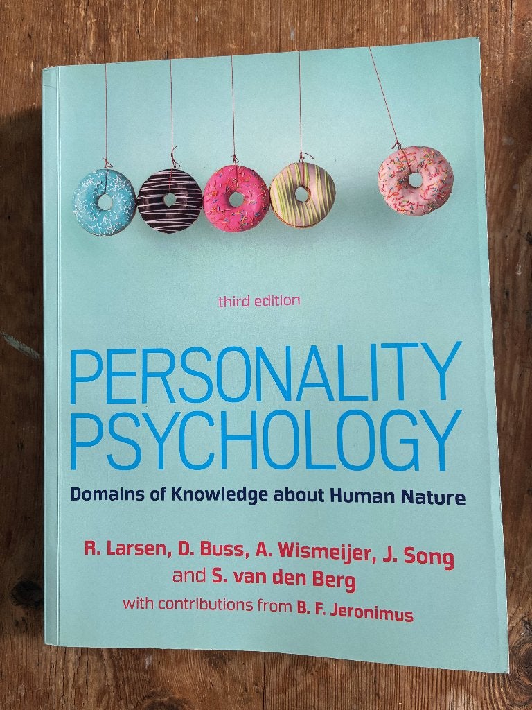 Personality Psychology, Ophalen, Zo goed als nieuw, Persoonlijkheidsleer