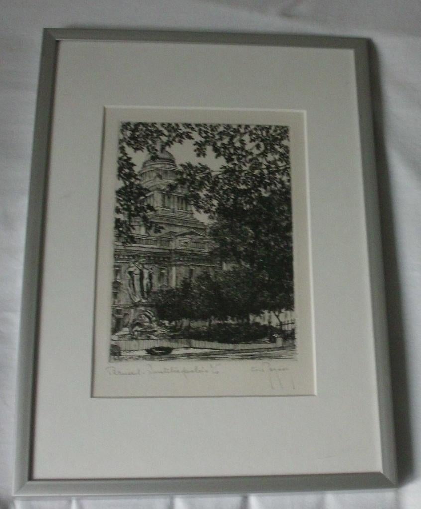 Gilbert Renson    1885 - 1948     Spa   Belgié ., 40 cm, Ets, 35 cm, Ophalen of Verzenden