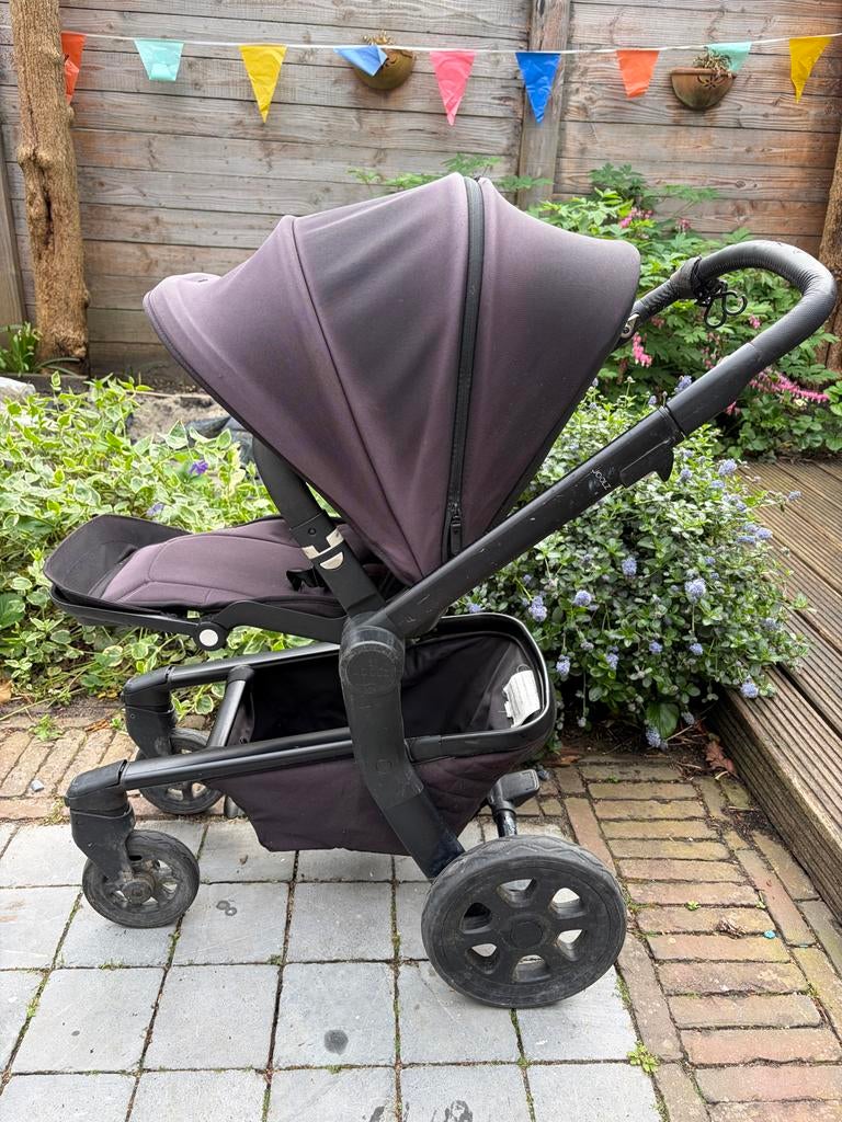 Joolz Hub Combiwagen met Reiswieg en Accessoires, Kinderen en Baby's, Kinderwagens en Combinaties, Gebruikt, Combiwagen, Verstelbare duwstang