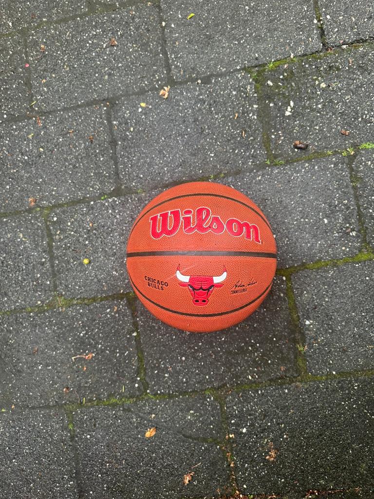 Basketbal, Sport en Fitness, Basketbal, Ophalen of Verzenden, Gebruikt, Bal