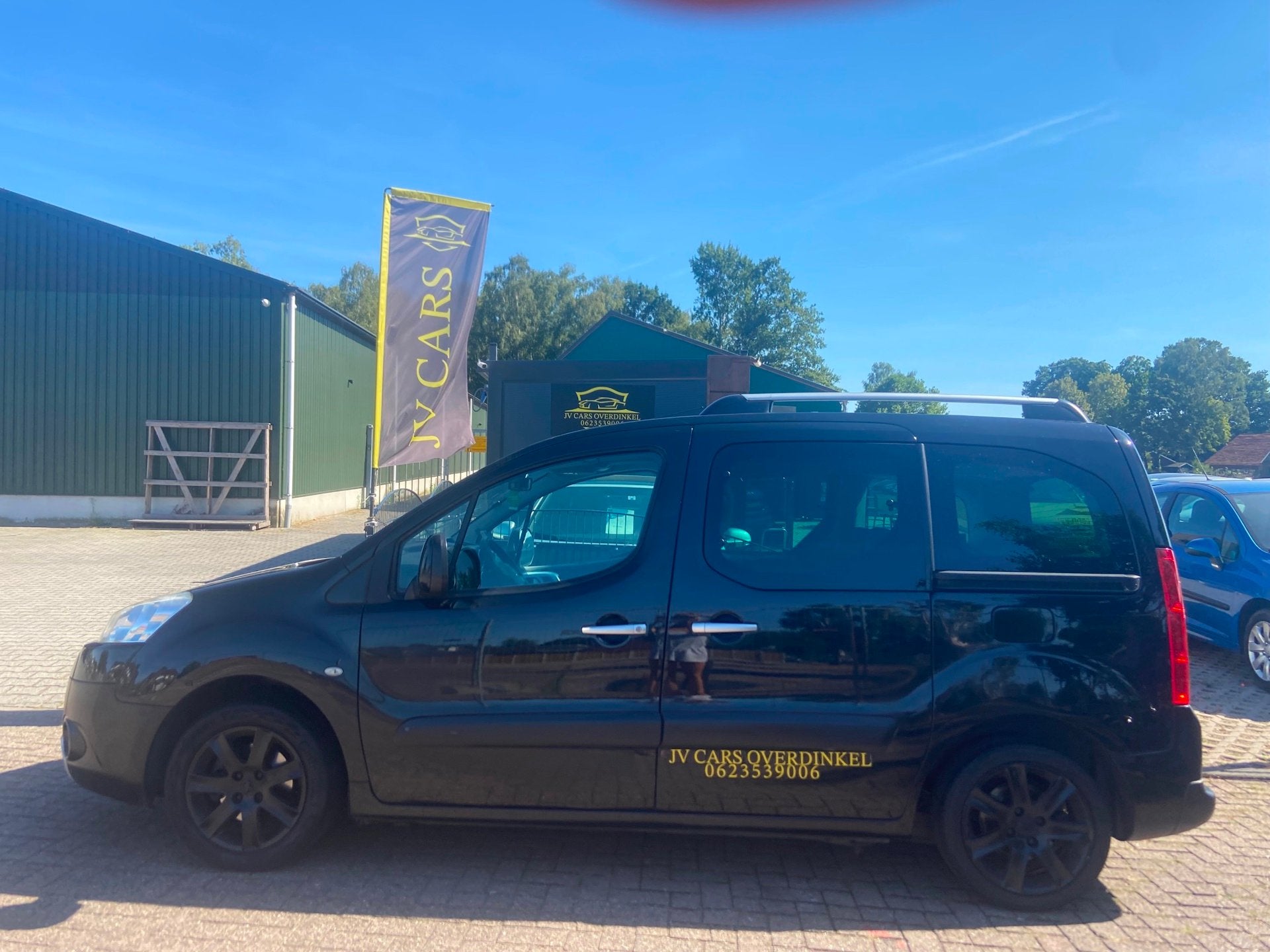 Peugeot Partner Tepee 1.6 XT - AIRCO,ELEKT PAKKET,DAKRAILS,G, Voorwielaandrijving, Zwart, Bedrijf, Handgeschakeld
