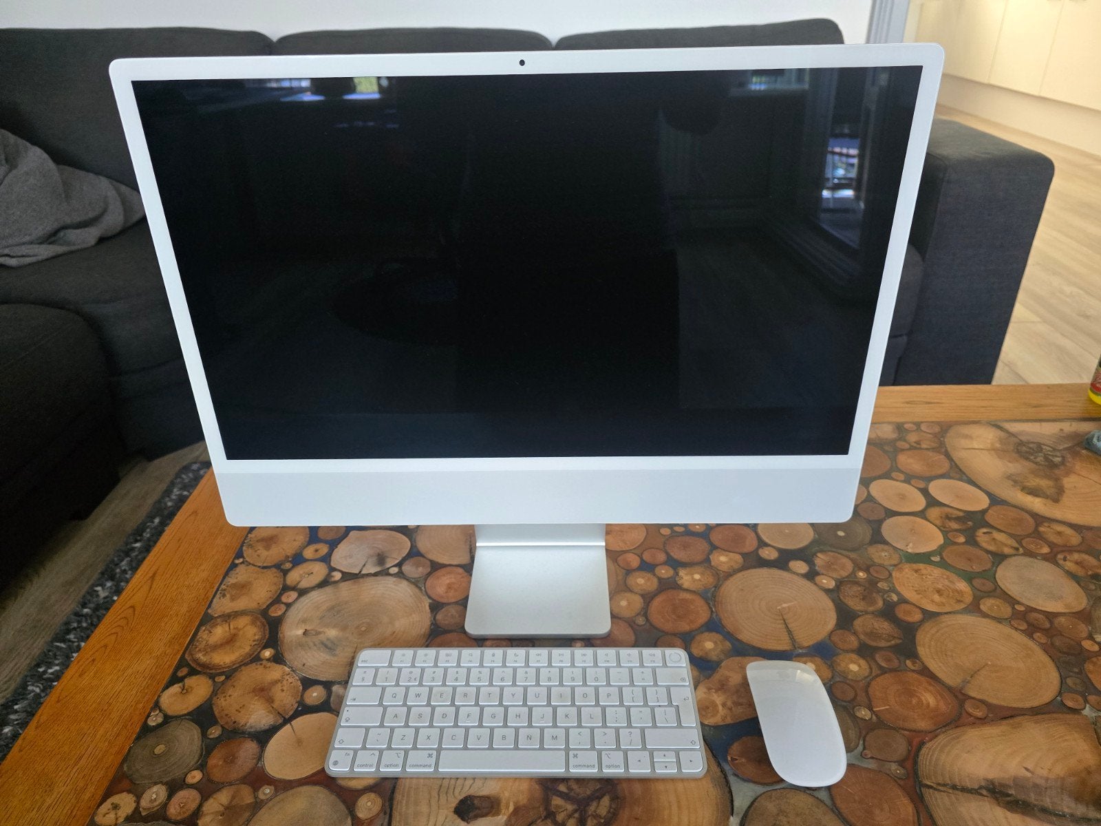 Apple iMac 24" (2021) M1 16GB/256GB Zilver, Computers en Software, Ophalen, SSD, IMac, 24 inch