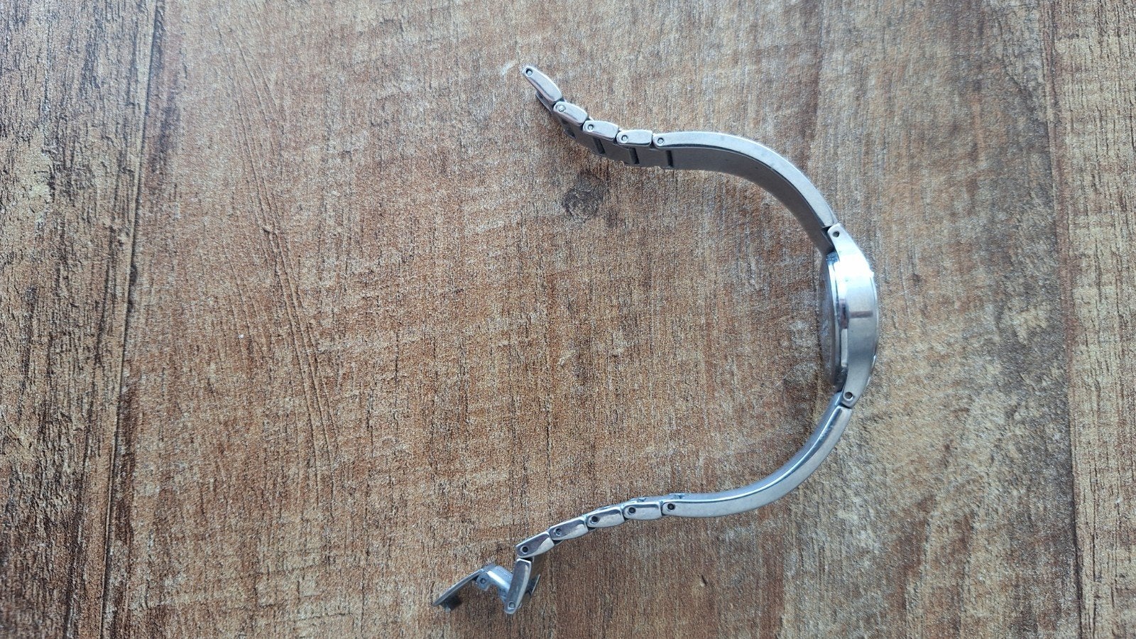 Danish Design Polshorloge - Gebruikt, Sieraden, Tassen en Uiterlijk, Staal, Gebruikt, Staal, Polshorloge