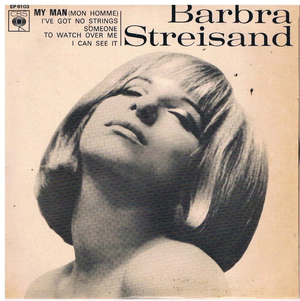 Ep Barbra Streisand  My man, EP, Ophalen of Verzenden, EP
