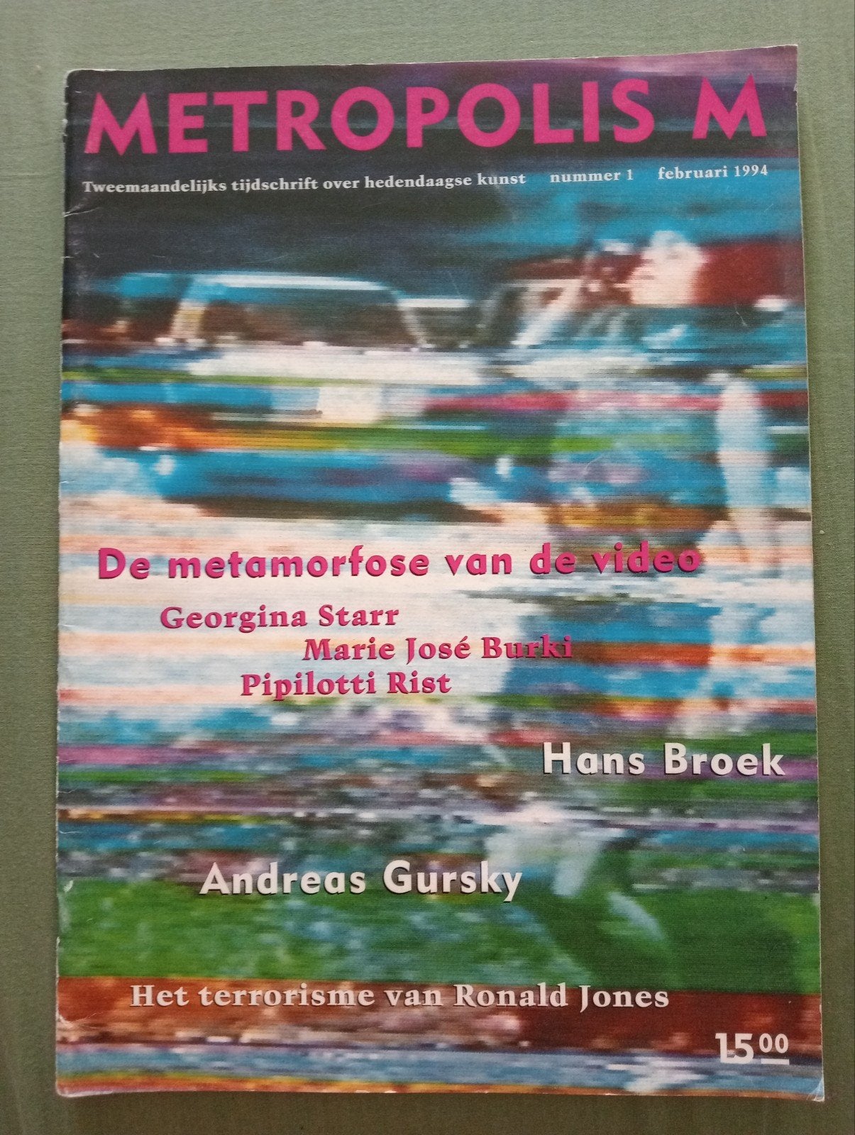 Metropolis M - Nummer 1, februari 1994 - Hedendaagse Kunst, Boeken, Ophalen of Verzenden, Gelezen, Overige typen