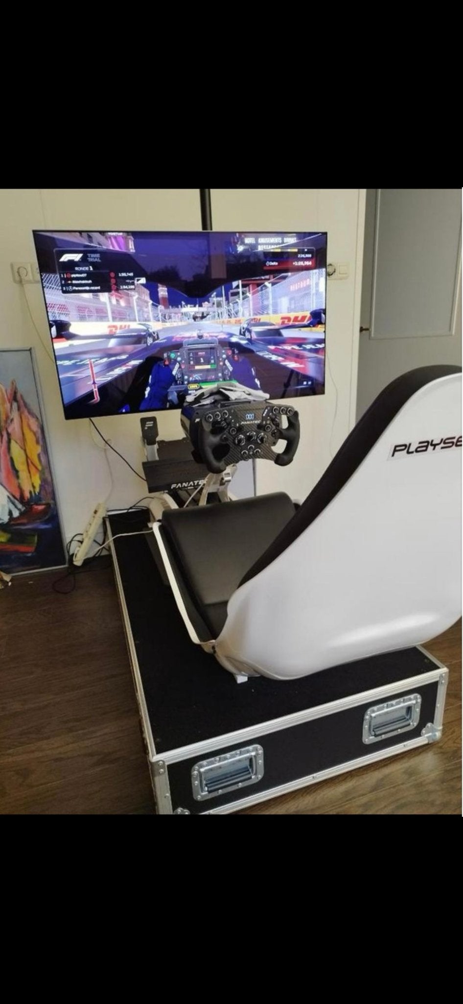 Complete F1 Simulator – Playseat F1 + Fanatec, Ophalen, Overige merken, Gebruikt