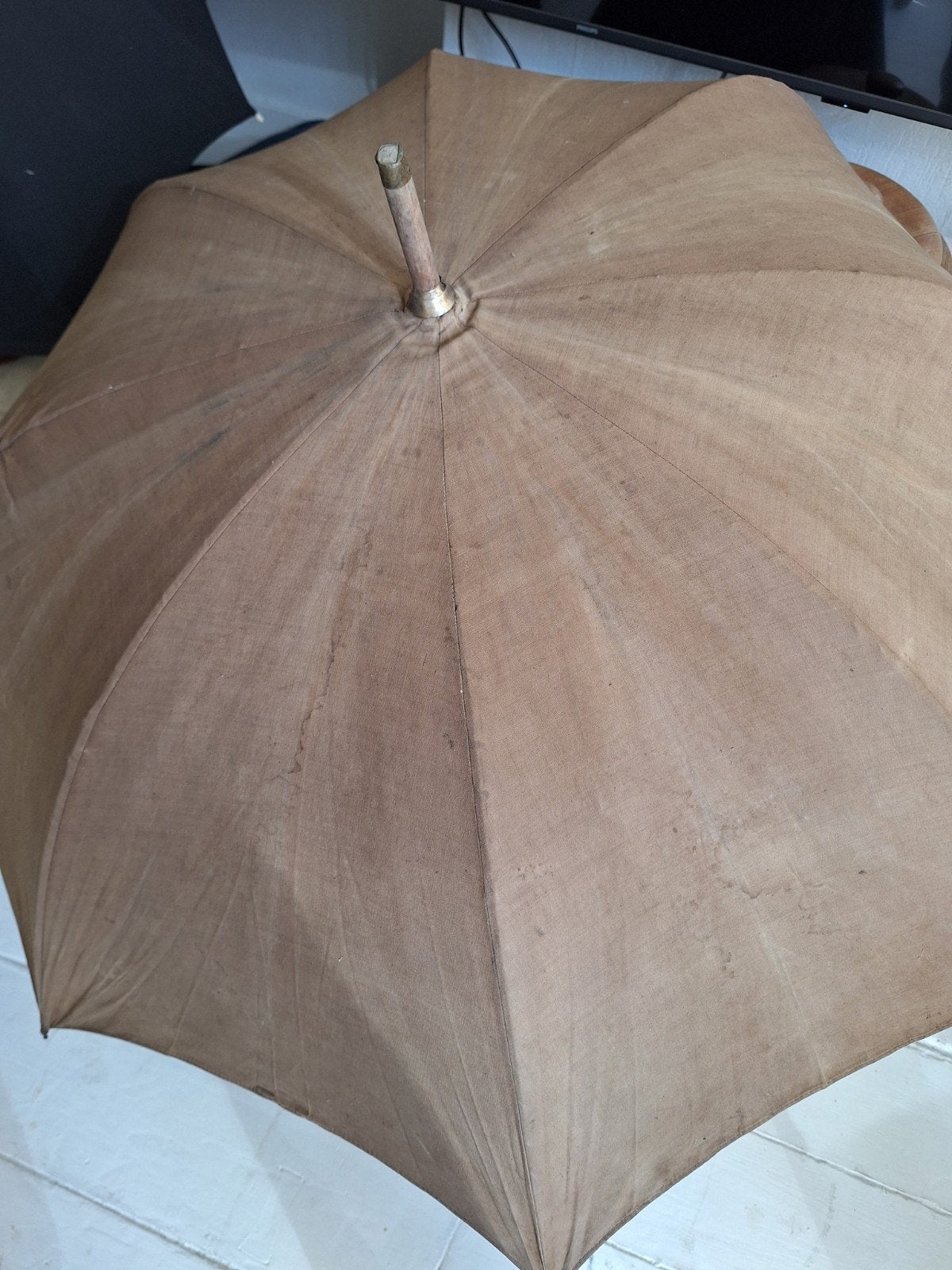 Antieke paraplu's / parasols in mooie staat, Ophalen of Verzenden, Gebruikt, Bruin