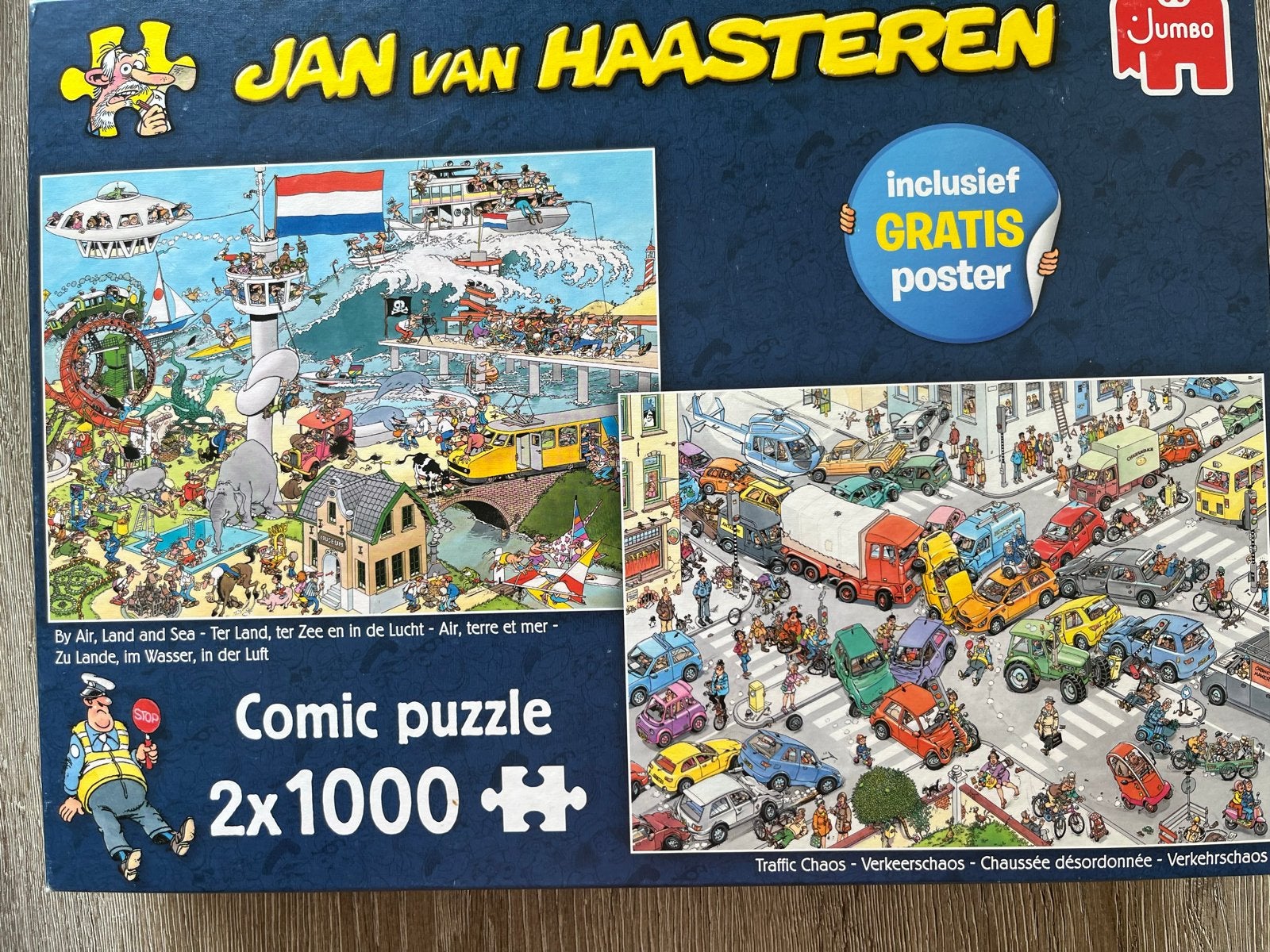 Jan van Haasteren Comic Puzzel 2x1000 stukjes