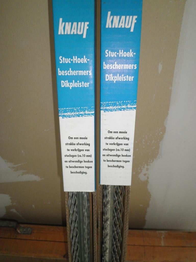 Knauf ~ Stuc hoekbeschermer dikpleister., Overige materialen, Overige typen, Nieuw, Ophalen of Verzenden