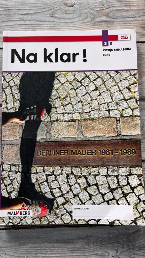 Na Klar 3b Duits Vwo 3 splinternieuw, Boeken, Ophalen of Verzenden, Zo goed als nieuw, VWO, Duits