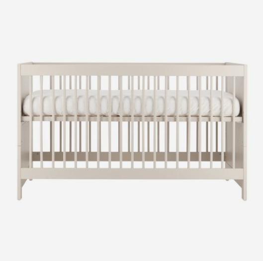 Europe Baby Vittoria III Babybed - Oatmeal - 70 x 140 cm, Kinderen en Baby's, Babywiegjes en Ledikanten, Ophalen, Nieuw, Ledikant